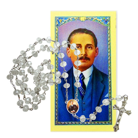 San Jose Gregorio Hernandez Medico Venezolano Rosary and Prayer Card