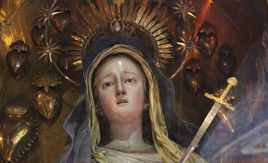 Saint of the Day Sept 15 Our Lady of Sorrows