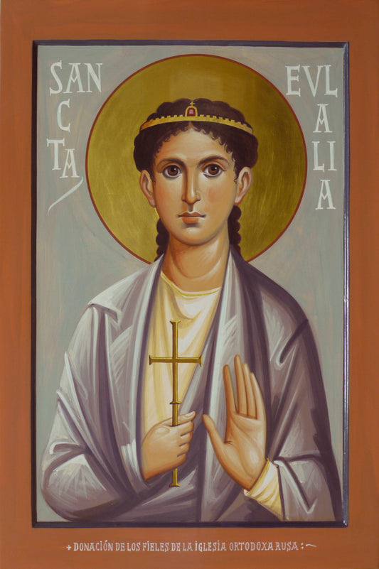 Saint of the Day  - Dec 10 -St. Eulalia of Merida -