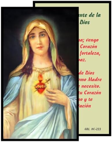 Inmaculado Corazón de María Rosario Católico de Piedra Natural Tiger Eye, Cuentas de Oración con Crucifijo Plateado y Medalla Central, Cadena Resistente para Uso Diario y Regalos Religiosos