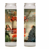  Set of 2 or 4 Saint Raymond Nonnatus Prayer Candles 2 o 4 Veladoras Saint Ramon