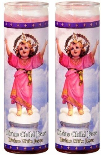 Divine Child Jesus Prayer Candles Veladoras De El Divino Nino Jesus Colombia