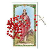 Santa Barbara Rosary and Prayer Card