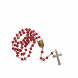  Our Lady of Lourdes Virgen de Lourdes Rosary with Medal and Crucifix and HC