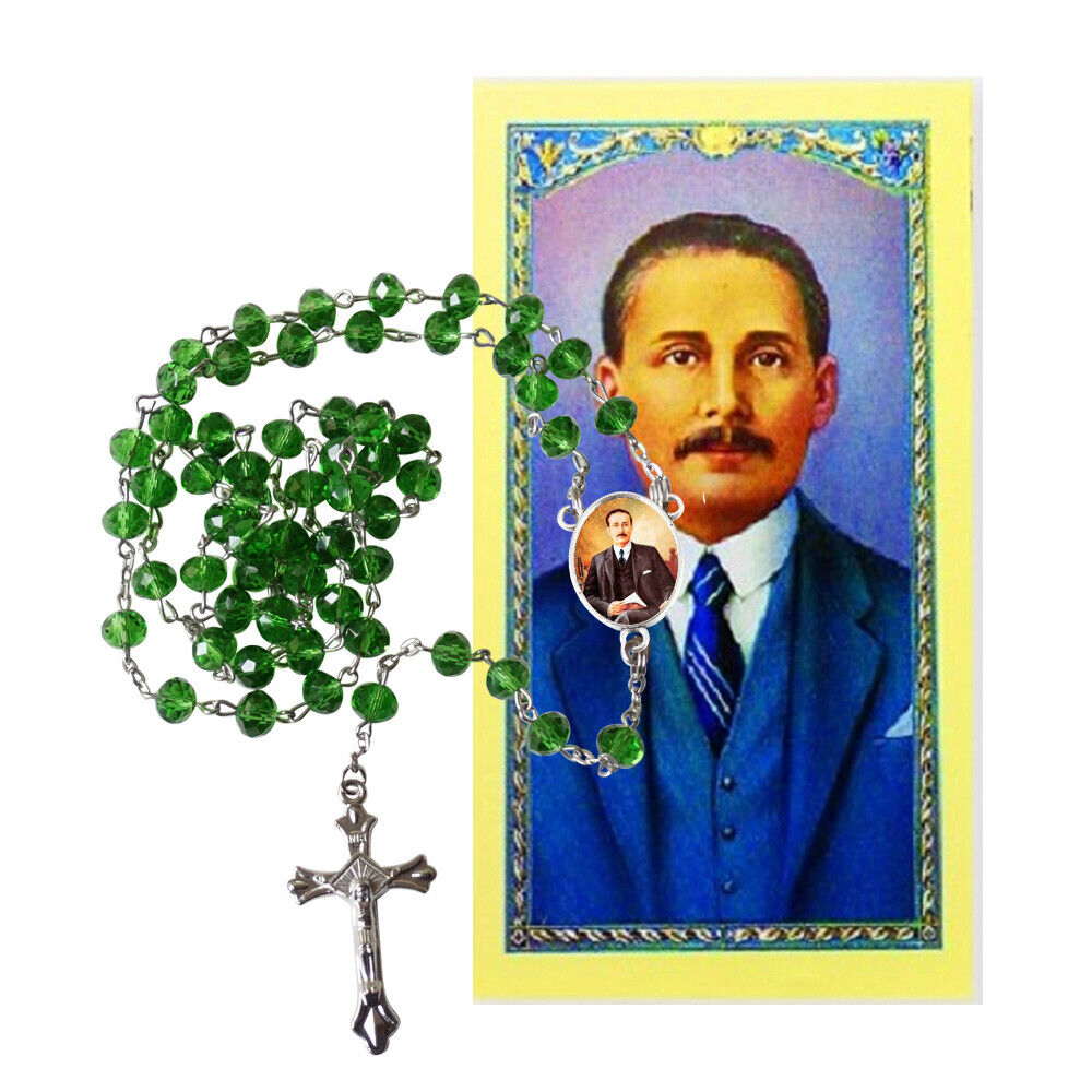 Jose Gregorio Hernandez Medico Venezolano Rosary and Prayer Card