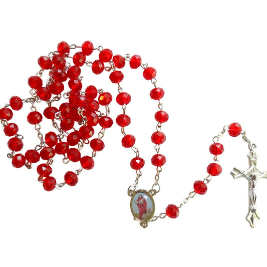 Santa Barbara Rosary and Prayer Card