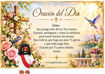 Daily Prayer Cards – Available in English or Spanish – Inspirational Christian Gifts & Christmas Stocking Stuffers - Español B