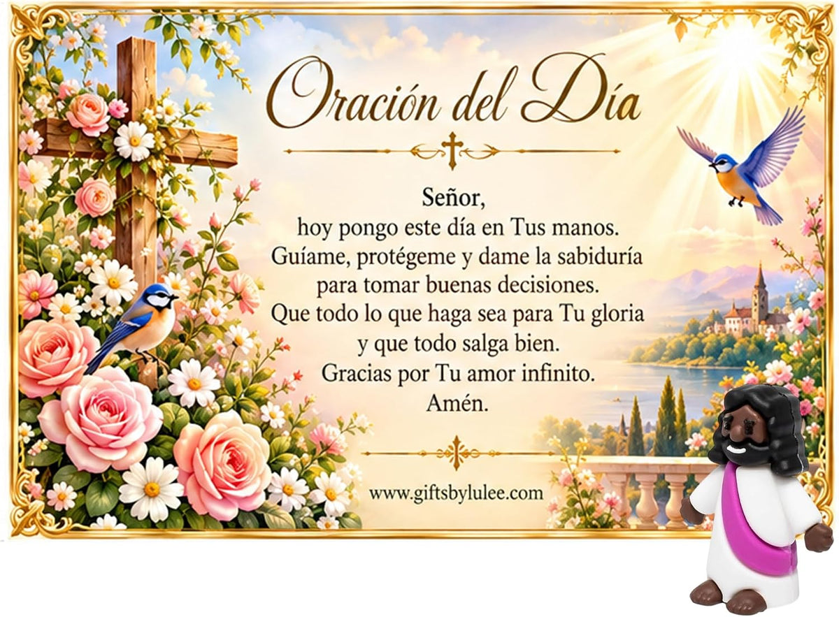 Daily Prayer Cards – Available in English or Spanish – Inspirational Christian Gifts & Christmas Stocking Stuffers - Español C