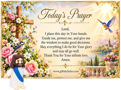 Daily Prayer Cards – Available in English or Spanish – Inspirational Christian Gifts & Christmas Stocking Stuffers - English A
