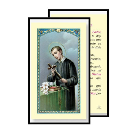 Saint Gerardo Maiella LED Acrylic Pillar Candle with Flickering Flame Battery Operated great for places where an open flame is not allowed hospitals nursing homes dorms-Batteries included
