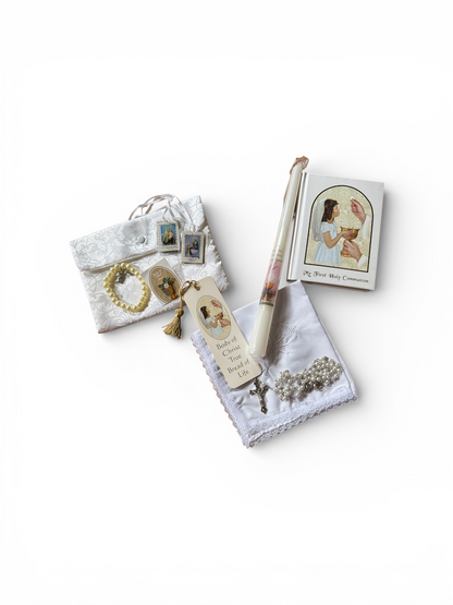 First Holy Communion Set for Boys or Girls English or Español