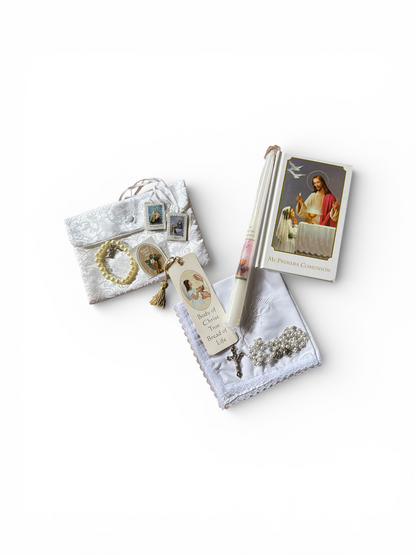 First Holy Communion Set for Boys or Girls English or Español