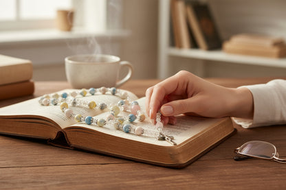 Sacred Day Keepsake Rosary – Communion Day Rosary Personalized with Your Loved One’s Name